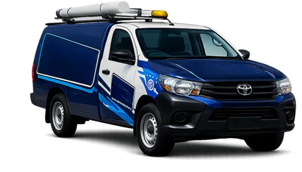 Service van parked on a Dulwich Hill street
