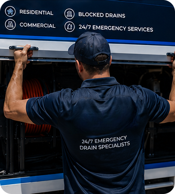 Licensed blocked drain plumber servicing a Dulwich Hill home